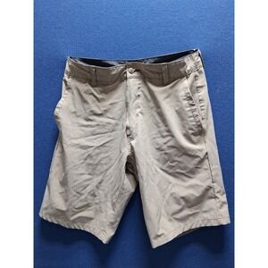 Burnside Shorts‎ Tan Mens 33 Chino Style Lightweight Outdoor Activewear